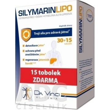 SILYMARIN LIPO - Da Vinci Academia 1×30+15 tbl