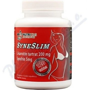 SYNESLIM sinefrină + L-carnitină 1×120 tbl, sinefrină + L-carnitină