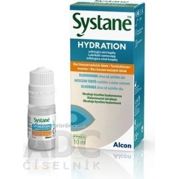 SYSTANE HYDRATION fără conservanți 1×10 ml, picături hidratante pentru ochi