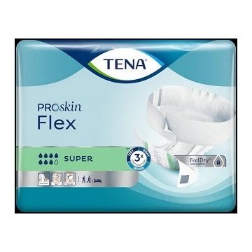TENA Flex Super S 1×30 buc, chiloți pentru incontinență cu talie cu eliberare rapidă
