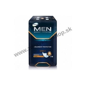 TENA Men Level 3 1×16 buc, tampoane pentru incontinență pentru bărbați