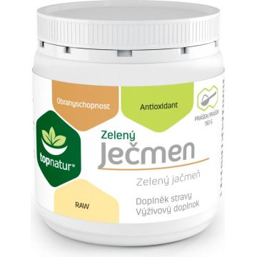 topnatur GREEN BARLEY 1×150 g, supliment alimentar