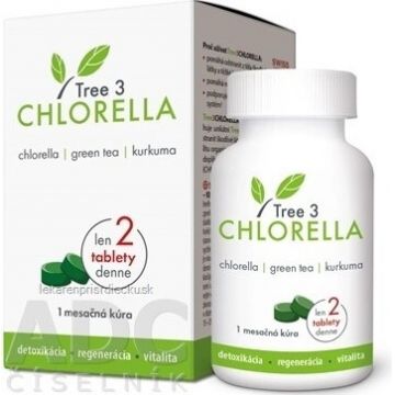 Tree3CHLORELLA 1×60 tbl, supliment alimentar