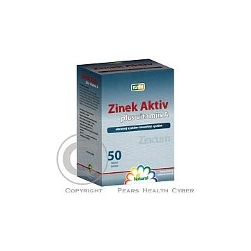 VIRDE ZINOK ACTIV + VITAMINA A 1×50 tbl, supliment alimentar