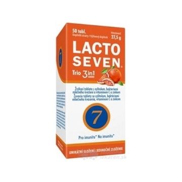 Vitabalans LACTOSEVEN TRIO 3 în 1 1×50 tbl, supliment alimentar