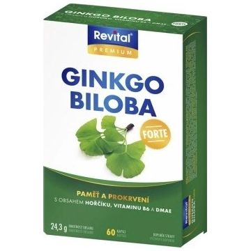 VITAR Ginkgo biloba Forte 1×60 cps, supliment alimentar