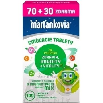 WALMARK Marțieni cu Immunactiv 1×100 tbl, supliment alimentar