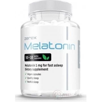 Zerex Melatonină 1 mg 1×60cps