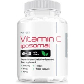 Zerex Vitamina C în formă lipozomală 1×60 cps, supliment alimentar