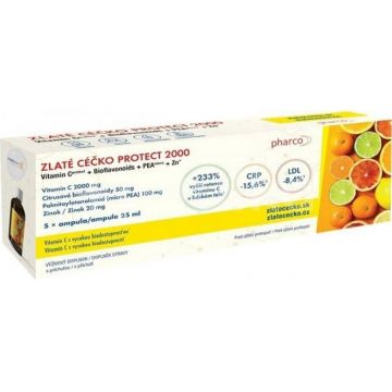 ZLATÉ CÉČKO PROTECT 2000 1×125 ml, supliment nutritiv