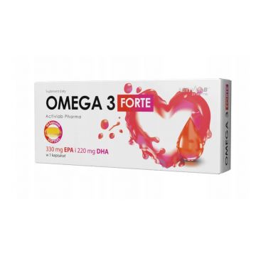 ActivLab Omega 3 Forte, 60 capsule