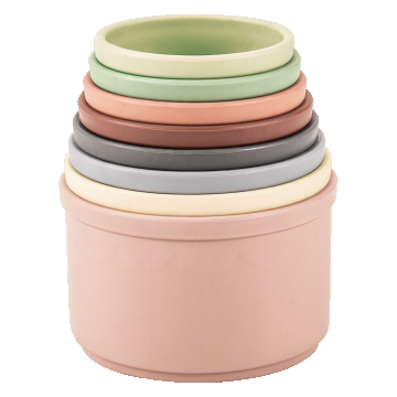 Bocioland, cupe de turnat, de la 6 luni, 8 bucăți