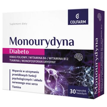 Colfarm Monouridine Diabeto, 30 capsule