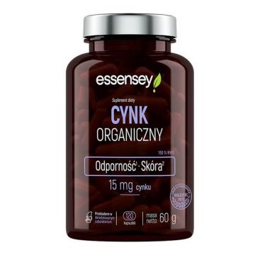 Essensey Organic Zinc, 120 capsule