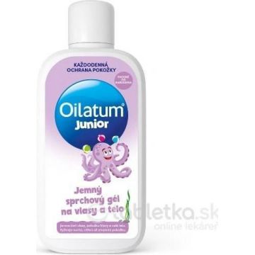 Gel de duș Oilatum Junior 1×400 ml, gel de duș