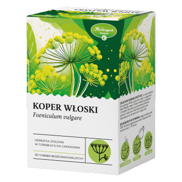 Herbapol Fenicul, ceai de plante, 30 pliculețe