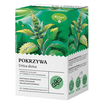 Herbapol Urzică, ceai de plante, 30 pliculețe