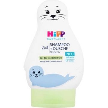 HiPP BABYSANFT Șampon pentru corp și păr 2în1 1×200 ml