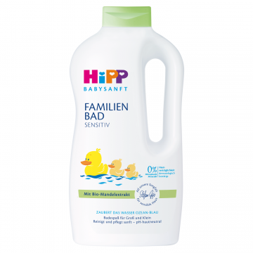 HiPP Babysanft Sensitive, loțiune de baie pentru întreaga familie, 1000 ml