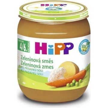 HiPP Mix de legume 1×125 g, mix de legume pentru copii