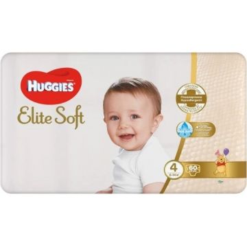 HUGGIES Elite Soft 4 Scutece 33 buc 1×1 buc
