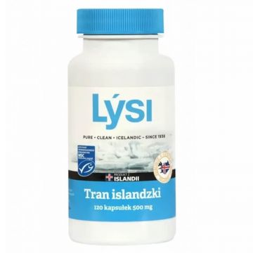 Lysi Icelandic Transit 500 mg, 120 capsule