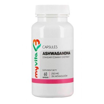 MyVita, Ashwagandha, 60 capsule