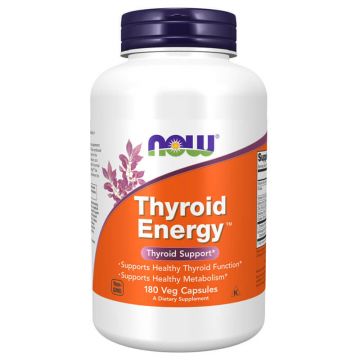 Now Foods Thyroid Energy, 180 capsule vegetariene