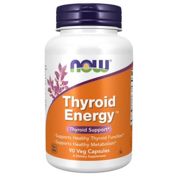 Now Foods Thyroid Energy, 90 capsule vegetariene