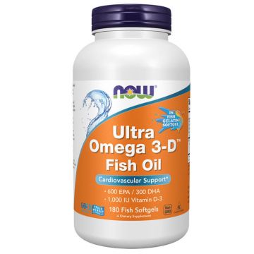 Now Foods Ultra Omega 3-D, 180 capsule moi