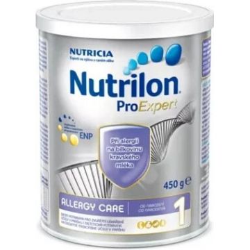 Nutrilon Allergy Care Syneo+ 1 1x450 g, lapte special hipoalergenic pentru sugari