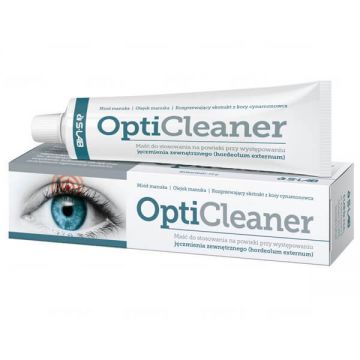 OptiCleaner, unguent pentru aplicarea pe pleoape în prezența orzului extern, 15 g