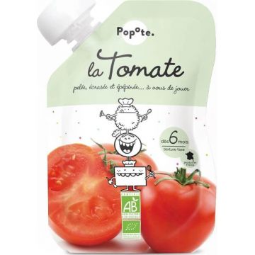 POPOTE Capsulă organică de roșii 120 g, 6+ 1×120 g