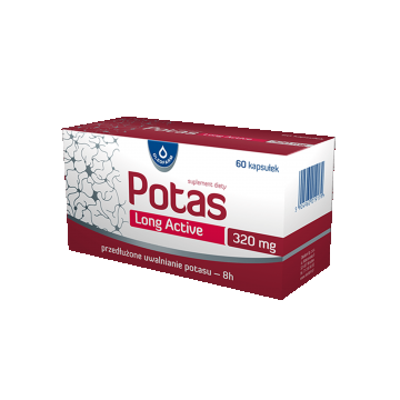 Potasiu Long Active, 60 capsule
