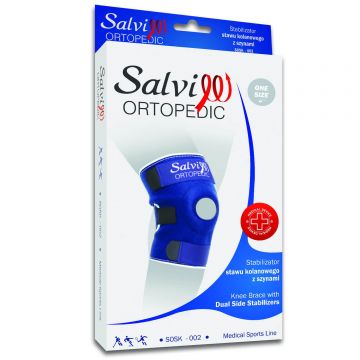 Salvi Orthopedic, stabilizator al articulației genunchiului cu atele