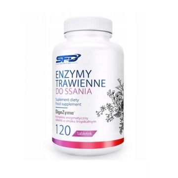 SFD Enzime digestive, 120 pastiluțe