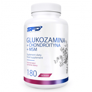SFD Glucozamină + Condroitină + MSM, 180 comprimate