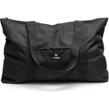 T-TOMI Shopper Bag negru 1×1 buc, geantă pentru cărucior