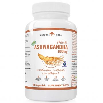 AltoPharma Natural Herbs Ashwagandha 600 mg, 90 capsule