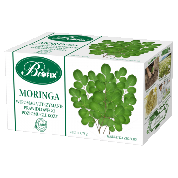 Bi Fix Moringa, ceai de plante, 20 pliculețe