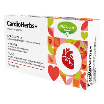 CardioHerbs+, 30 capsule