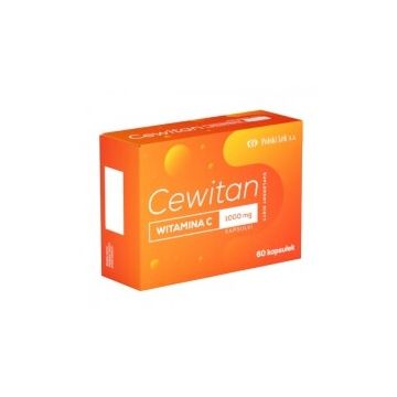 Cewitan, Vitamina C 1000 mg, 60 capsule