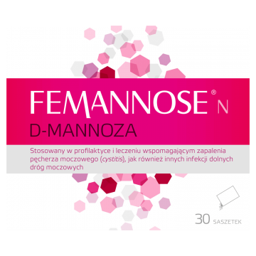 Femannose N, D-mannoză, 30 pliculețe