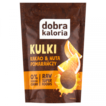 Good Kaloria Balls, cacao și note de portocale, fără zahăr adăugat, 65 g