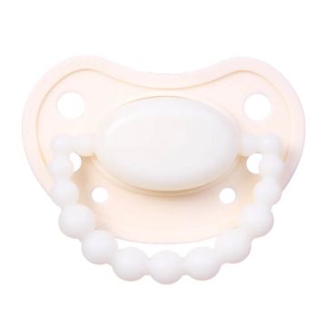 Luu Kids, manechin, poziționare, silicon, strălucire în întuneric, American Cream Glow, 3-6 luni, 1 buc