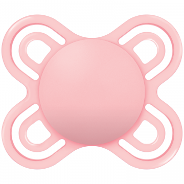 MAM Perfect, suzetă, silicon, ortodontic, mat neimprimat, fată, de la naștere, 1 buc