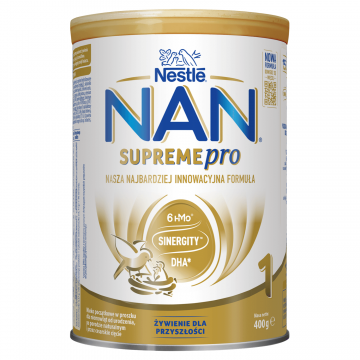 Nestle NAN Supremepro 1 HMO, lapte pentru bebeluși de la naștere, 400 g