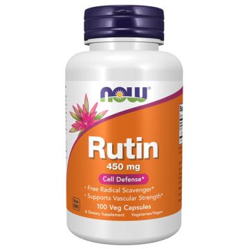 Now Foods Rutin, rutin 450 mg, 100 capsule