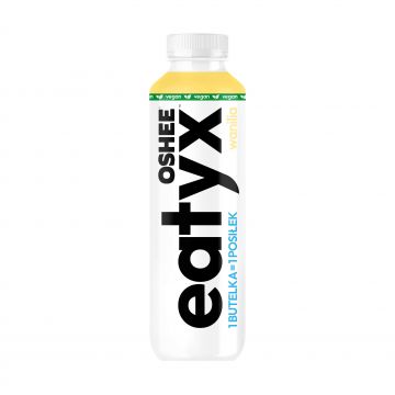 OSHEE Eatyx, masă lichidă gata de consum, vegan, vanilie, 500 ml SHORT DATE