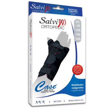Salvi Orthopaedic, stabilizator pentru încheietura mâinii cu captură pentru degetul mare, stânga, mărime L-XXL